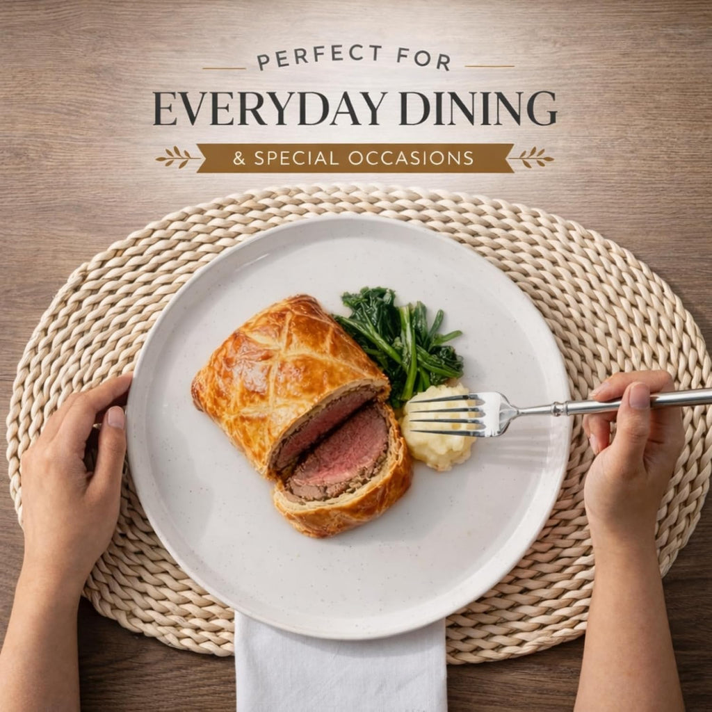 Dinnerware Sets for 4, 12 Pieces Ceramic Plates and Bowls Set | Scratch Resistant Stoneware Dishes Set, Dishwasher & Microwave Safe, Light Beige